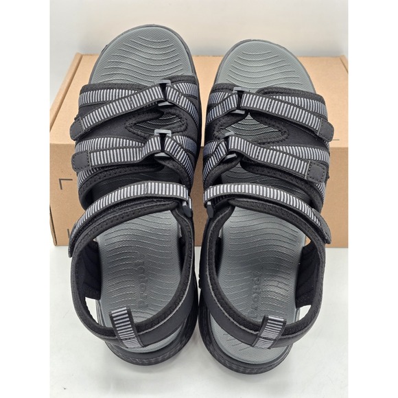 Propet TravelActiv Adventure Women's Sandal – Black & Gray - Size 11 - Picture 10 of 11